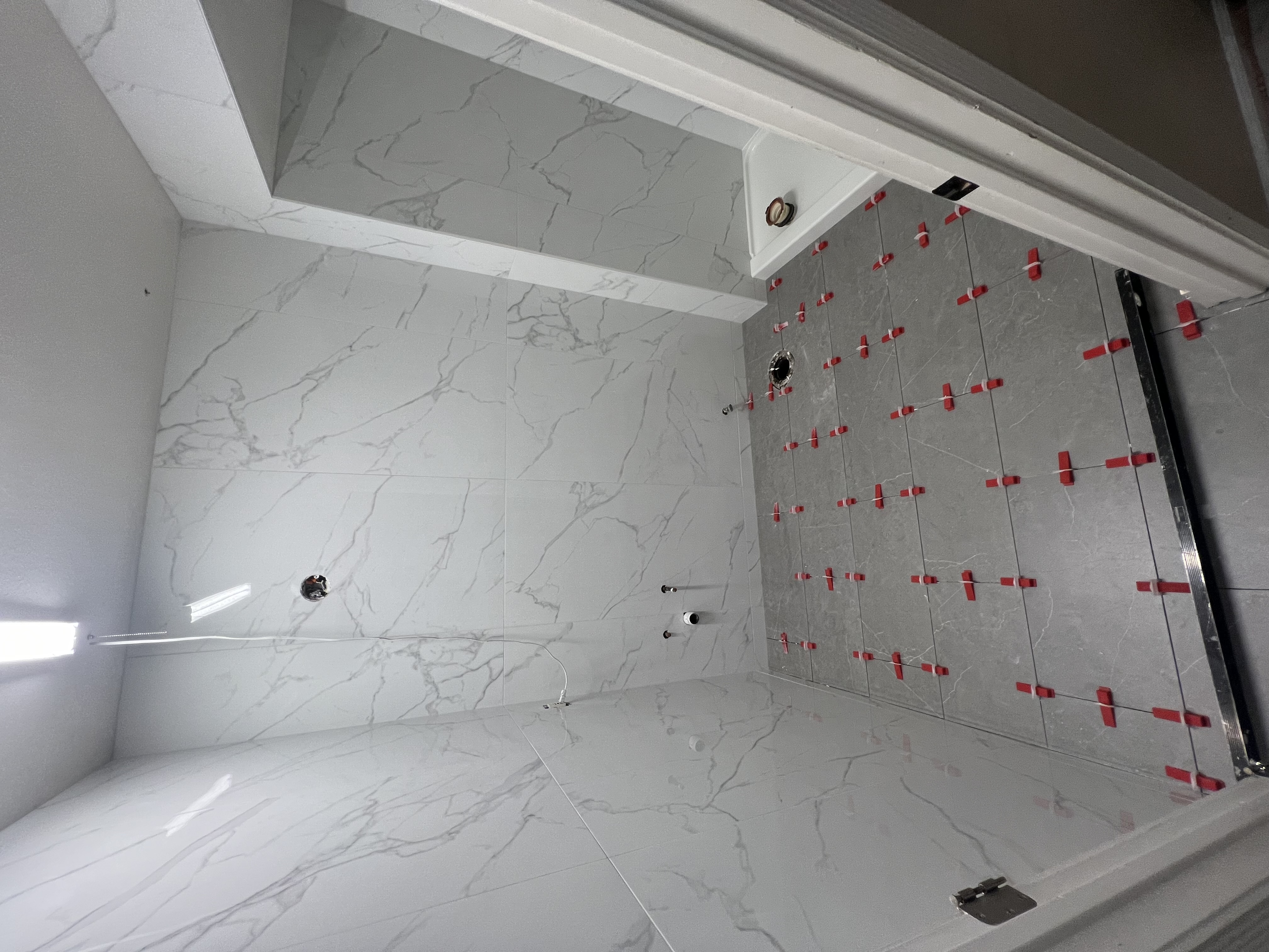 After — Full Bathroom Tile Remodel